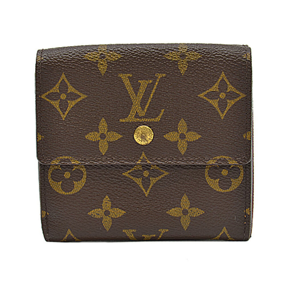 Louis Vuitton Portemonnaie Carte canvas fold Credit Monogram Billet wallet Bi